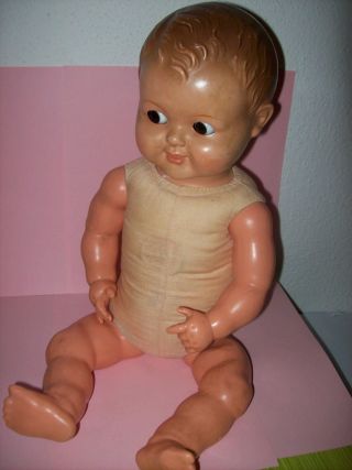 Alte Ddr Babypuppe 54 Cm Große Puppe,  Spielzeug,  Puppe,  Doll Bild