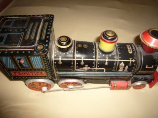 Lok,  Lokomotive,  Frontier,  Modern Toys,  Patent 557116,  Bespielt Bild