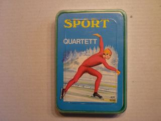 Altes Sport Quartettspiel Von S&s Made In West Germany Bild