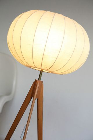 Tripod Stehlampe Castiglioni Nelson Ära Steh Lampe Mid Century 60er Bild