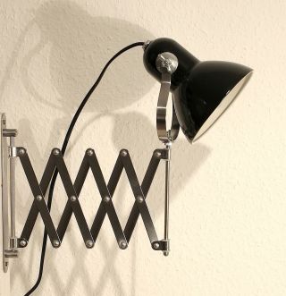 Charmante Scheren - Lampe,  Atelier Bauhaus Loft - Design,  Auszug - Wand - Leuchte Bild