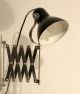 Charmante Scheren - Lampe,  Atelier Bauhaus Loft - Design,  Auszug - Wand - Leuchte 1920-1949, Art Déco Bild 2