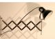Charmante Scheren - Lampe,  Atelier Bauhaus Loft - Design,  Auszug - Wand - Leuchte 1920-1949, Art Déco Bild 3