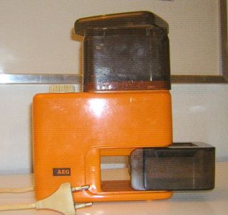 Elektrische Kaffeemühle Aeg - Kmd 101 - Klassiker - 70er - Retro Vintage Orange Bild