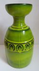Lava Vase Jasba Knallige Farbe Gelb/grün 21cm W.  Germany 8.  27 Inch High 1707 21 1970-1979 Bild 2