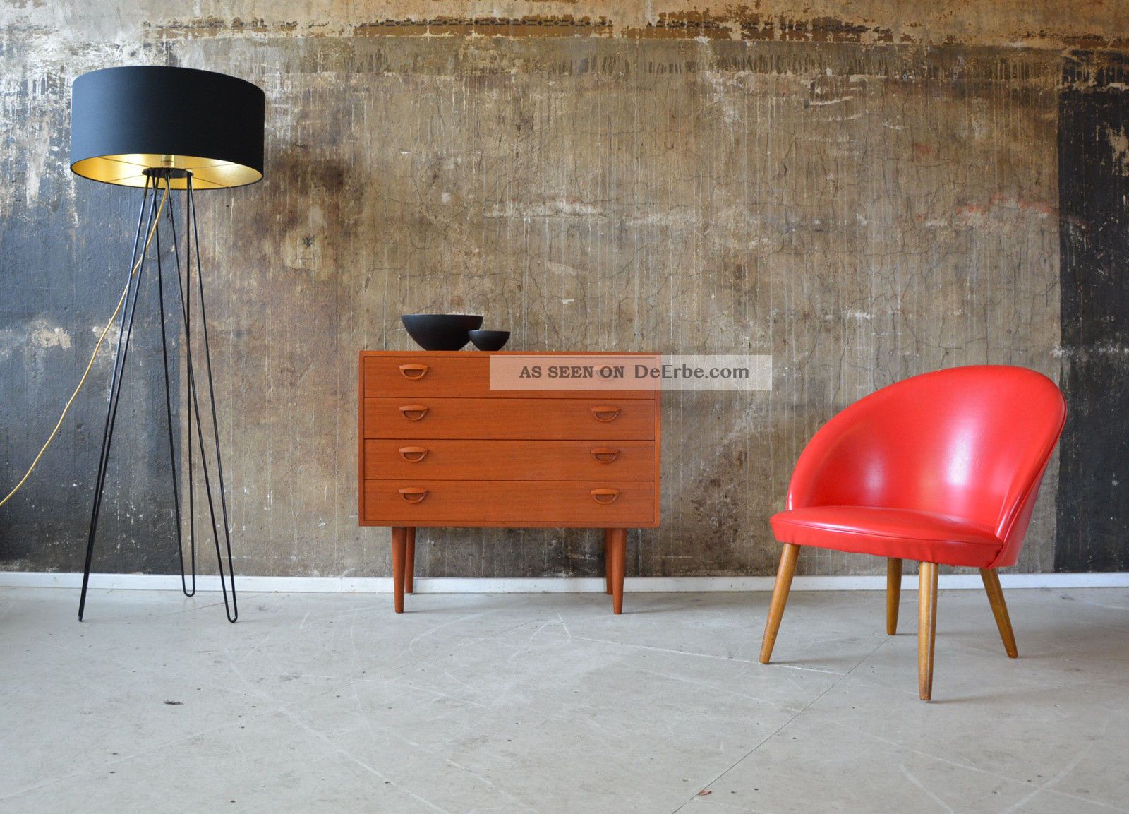 60er Kai Kristiansen Teak Kommode Danish Design 60s Cabinet Fm Chest Of ...