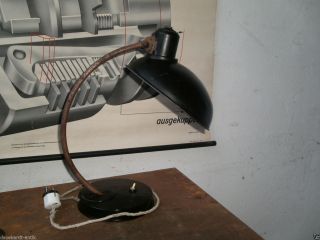 Schreibtischlampe Werkstattlampe Helion Ges.  Geschützt 60w Industriedesign Loft Bild
