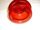 Wmf Entwurf Cari Zalloni Glas Vase Kerzenständer Rot 70 Jahre 1960-1969 Bild 2