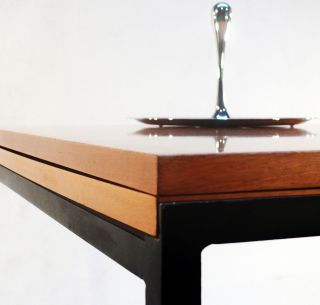 Folding Dining Table H.  Riehl / Wilhelm Renz 60er Esstisch Tisch T - Angle Knoll Bild