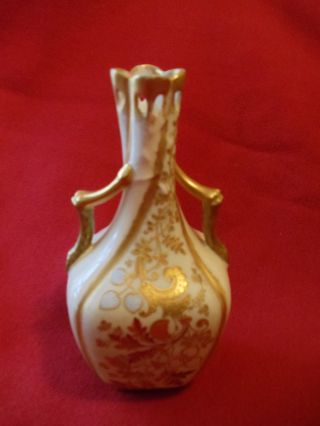Schöne Vase Von Limoges Marke Mr Um 1900 Bild