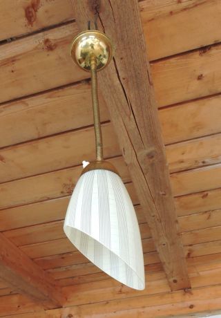 Alt 50iger Deckenlampe Lampe Flexstange Rockabilly Bild