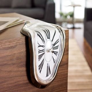 Design Schmelzende Regal - Uhr Bild