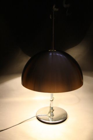 Sputnik Tischlampe Stehlampe Chrom Alu Table Lamp Light Chrome 70er Vintage Bild