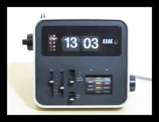 Elac Modell Rd 100 °clock°panton°space °wecker°radio Pro,  Flip Clock,  1972 Bild