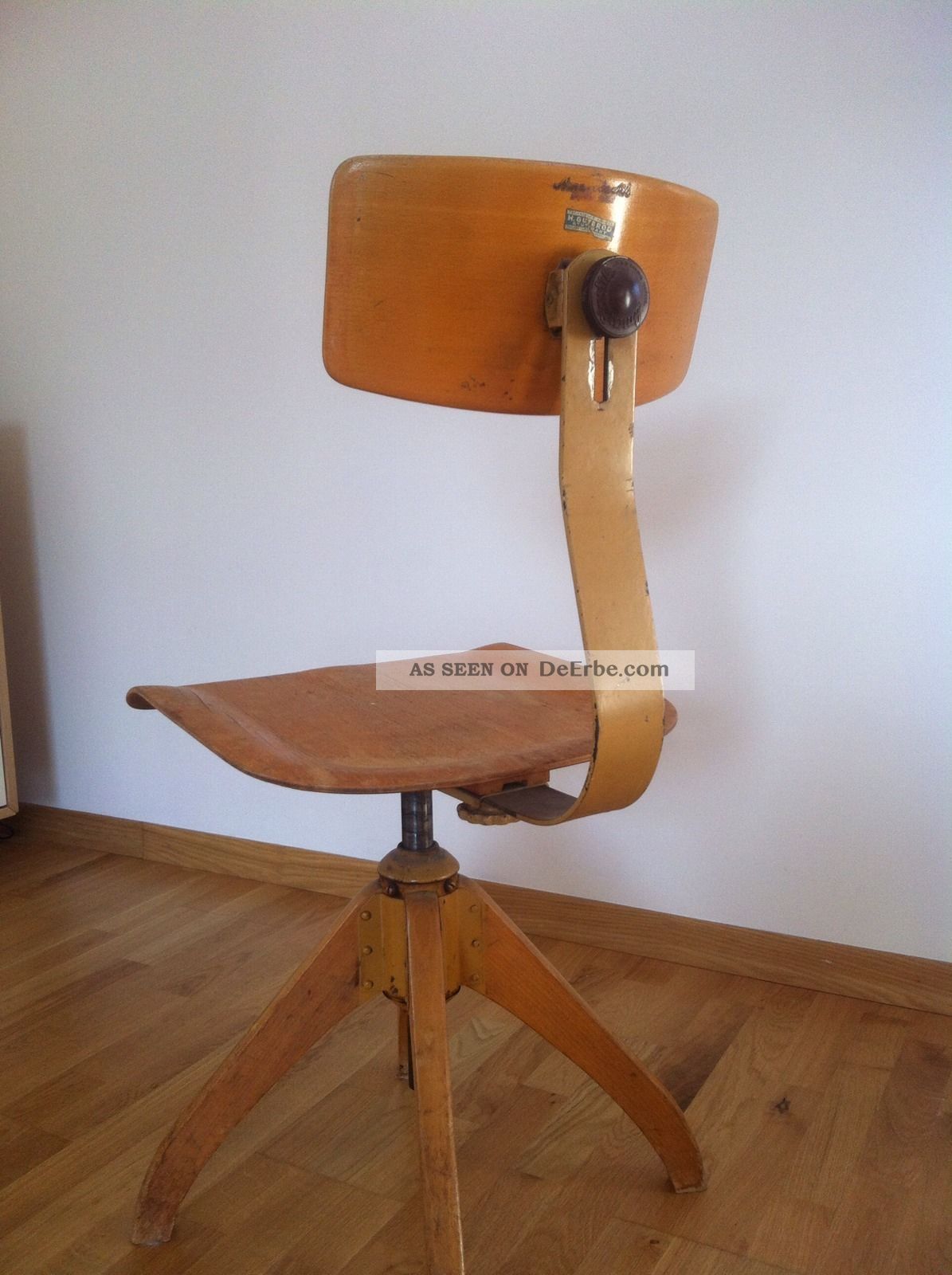 50er Jahre Ama Elastik Bürostuhl Chair - Eiermann,  Eames,  Jacobsen 1950-1959 Bild