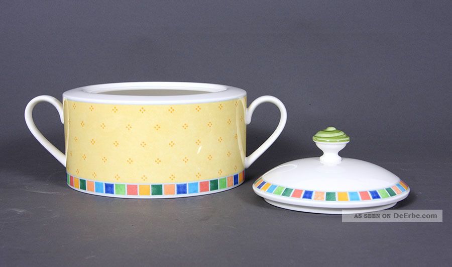 Terrine Art Déco En Porcelaine D'elfenbein (ivoire) Oscar Schaller - Occasion En Très Bon état