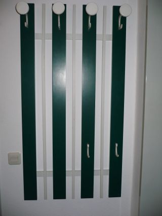Garderobe,  3 - Teilig,  70er Jahre,  Grün - Weiß Bild