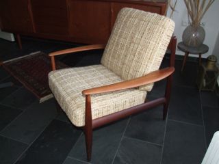Easy Chair Teak 50er 60er Klassiker Sideboard Kompatibel Mid Century Grete Jalk Bild