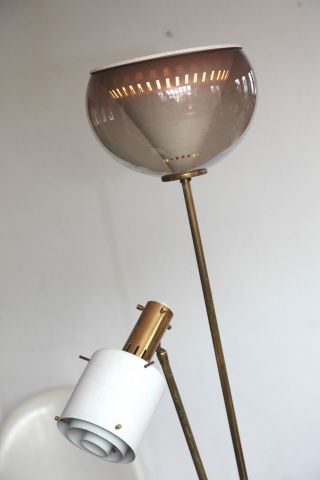 50er 60er Stehlampe Stilux Floor Lamp Lampada Arteluce Midcntur Bild