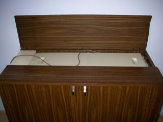 Kommode Mit Kühlschrank,  Minibar,  50er,  60er Jahre,  Midcentury Modern Bild