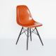 Eames Side Chair Fiberglass Dsw Eames Stuhl Holzgestell By Vitra Herman Miller 1960-1969 Bild 9