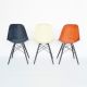 Eames Side Chair Fiberglass Dsw Eames Stuhl Holzgestell By Vitra Herman Miller 1960-1969 Bild 8