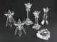 Kosta Boda Teelichthalter Snowball Design Ann Wärff Sweden Crystal Kristall Glas 1970-1979 Bild 2