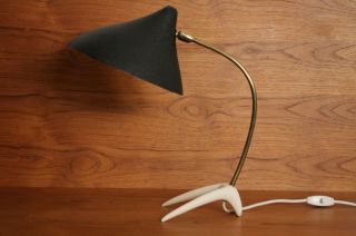 Tischlampe Louis Kalff Lampe 50er / 60er Jahre 50s Lamp Mid Century Krähenfuss Bild