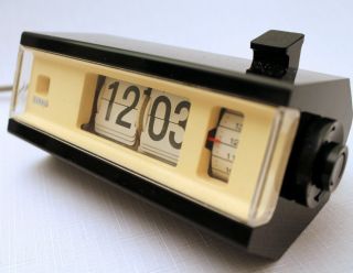 Copal Japan 227 Klappzahlen Wecker Tischuhr Flip Clock 60er 70erjahre Bild