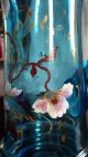 Saftkaraffe Emailmalerei Jus Carafe Peinture émail Juice Carafe Enamel Painting Glas & Kristall Bild 5