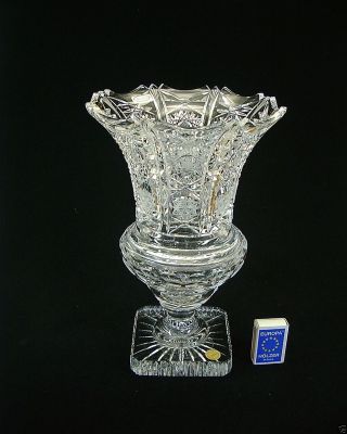 Pokal - Fußvase 30cm Schwer Bleikristall (nachtmann) Handarbeit Bild
