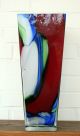 Schwere Bodenvase - Murano - Bunt - 40 Cm Hoch - Überfangglas Dekorglas Bild 3