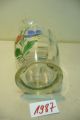 Nr.  1987.  Alter Glaskrug Jugendstil / Alte Wasserkanne Old Glass Water Pitcher Glas & Kristall Bild 2