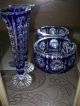 Kristall - Vase Und Kristall Aschenbecher Handgeschliffe Kristall Bild 6