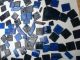 Uraltes Blaues Glas - Butzen Scherben Tiffany Bleiglas Ca.  1000 G Glas & Kristall Bild 6