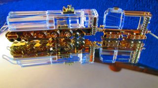 Swarovski Zug / Dampf Lokomotive Mit Tender - Crystal Glas - Journeys - Rar Bild