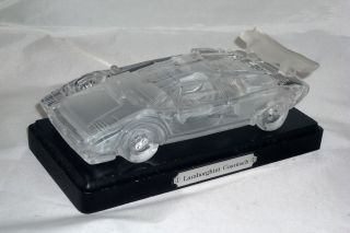 Lamborghini Countach - Modellauto Aus Bleikristall Bild
