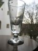 1 Glas - Alt (um 1900) - Groß - Facett.  - Schwer - Kelchglas - Frankr.  15/365 Glas & Kristall Bild 3