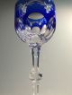 Römer Sektglas Blau Bleikristall Kristall Römerglas Weinglas Champagner Glas Kristall Bild 2
