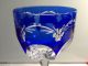 Römer Sektglas Blau Bleikristall Kristall Römerglas Weinglas Champagner Glas Kristall Bild 3