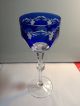 Römer Sektglas Blau Bleikristall Kristall Römerglas Weinglas Champagner Glas Kristall Bild 4