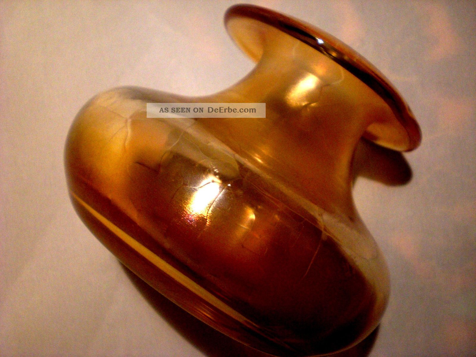 Glas Wmf Ikora Vase Irisierend Bauchige Vase 30er Jahre
