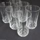 Alte Art Deco WasserglÄser SaftglÄser Feiner Streifen Schliff 6 Stück Kristall Bild 1