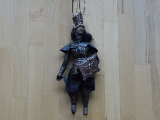 Alte Sizilianische Marionette - Ritter - Mit Metallrüstung - Speicherfund Bild