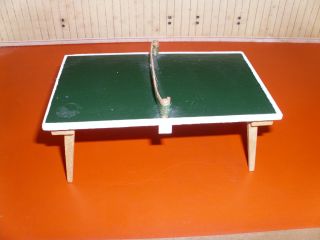 Lundby Puppenhaus Möbel Zubehör Tischtennisplatte 1:18 Unvollst.  Bastelstück Bild