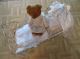, Antikes Eisenbett,  Puppenbett,  Katzenbett Um 1900,  Ohne Deko,  Shabby Puppenwagen Bild 1