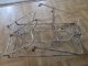 , Antikes Eisenbett,  Puppenbett,  Katzenbett Um 1900,  Ohne Deko,  Shabby Puppenwagen Bild 5