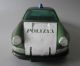 Altes Blechauto Joustra Frankreich: Porsche Carrera Rs Polizei (elektro,  25cm) Original, gefertigt 1945-1970 Bild 4