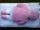 Niedliche Puppenkleidung Puppen - Ausfahrgarnitur Rosa Für Puppengröße 40 Cm Nostalgieware, nach 1970 Bild 6