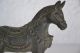Antikes Messing Pferd Spielzeug Handarbeit Aus Indien 700 G Sehr Selten Antikspielzeug Bild 5